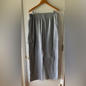 Men’s Umbro Gray Cargo Sweatpants